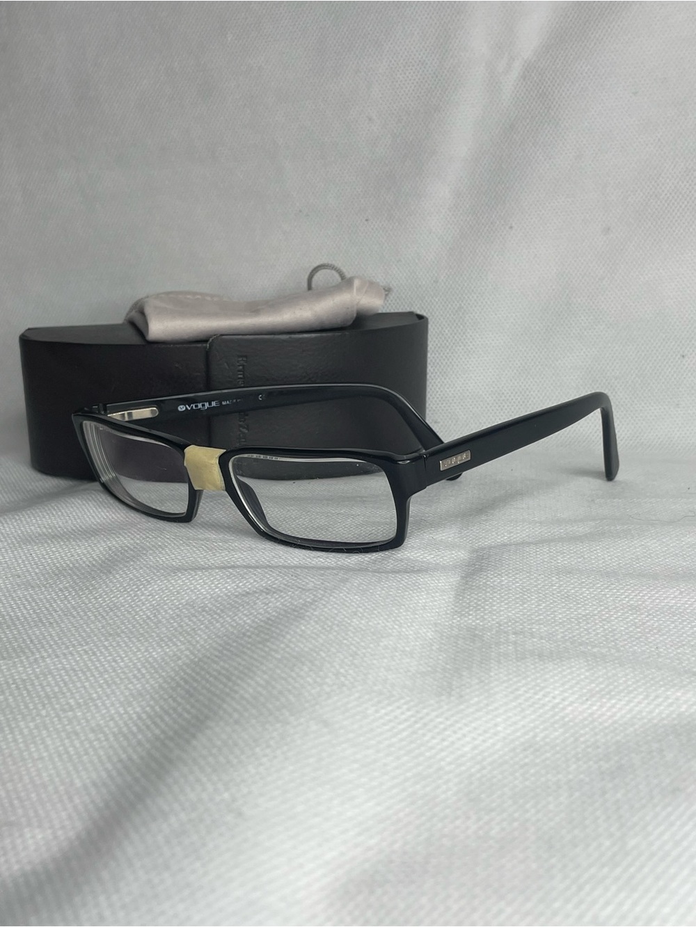 Vogue Typical Nerd Frame Eyeglasses Thin Black FRAME ONLY VO2317 W44 53-17-140